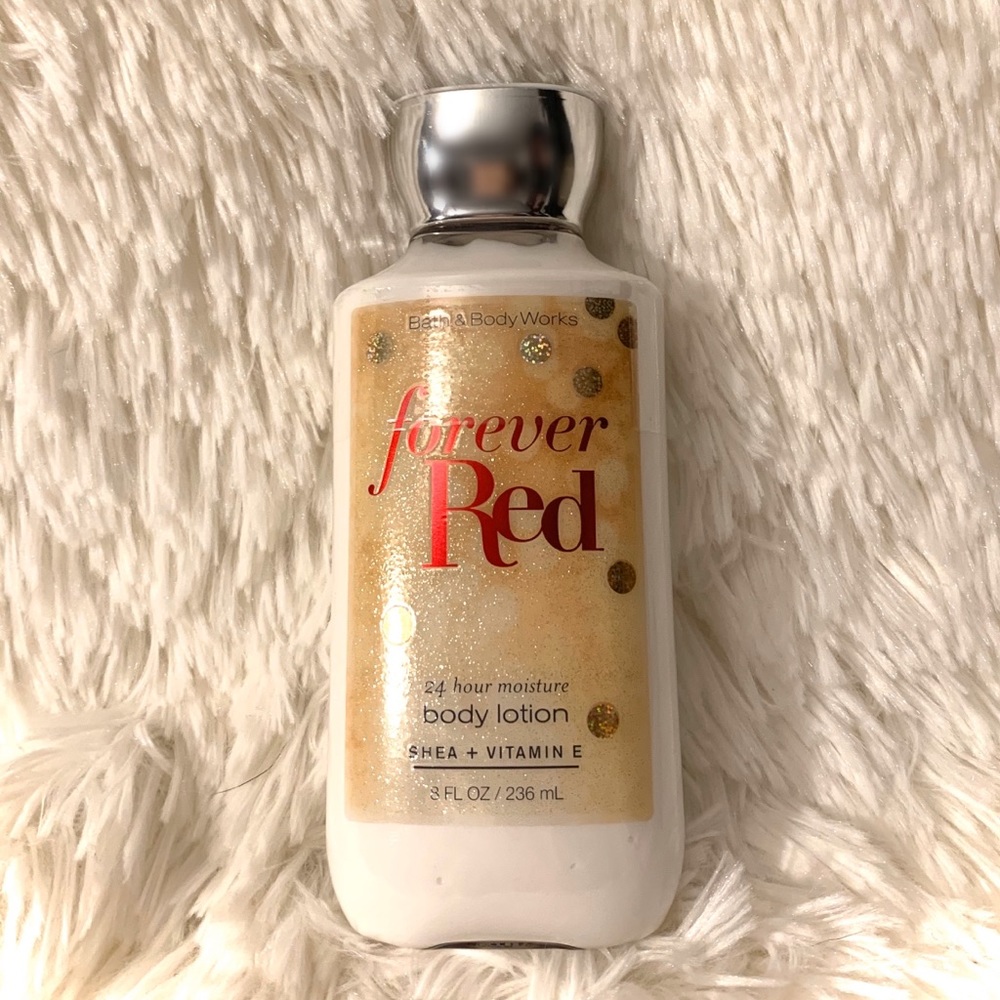 Bath & Body Works Lotion Forever Red